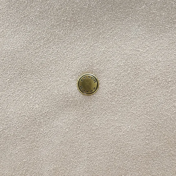 Coach Kisslock Bleecker Bucket Bag in Pink Nuage Suede NWT - Picture 12 of 14